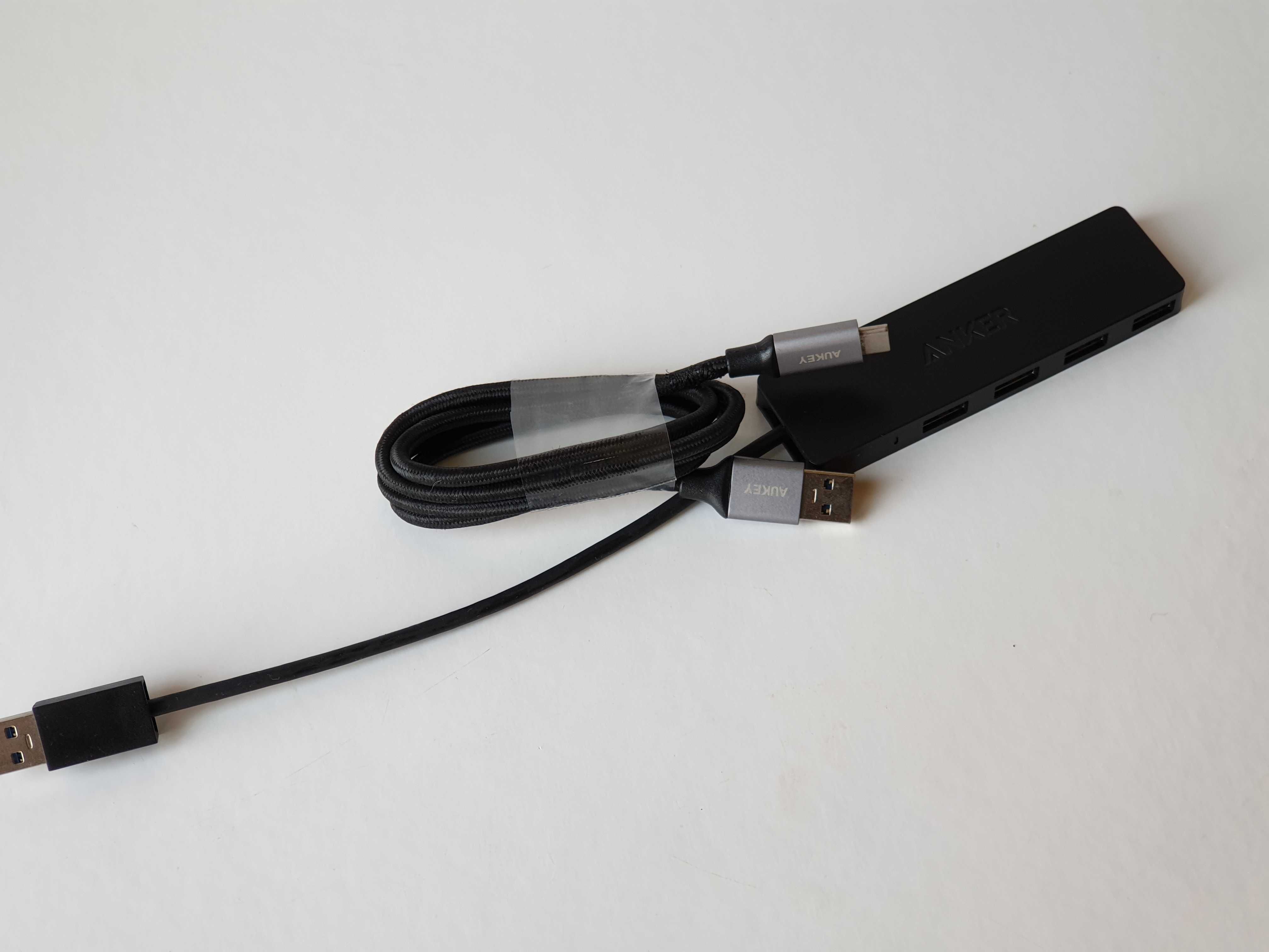 USB C Hub, 4-портовий адаптер USB 3.0 Anker