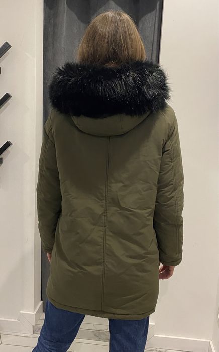 р. S - Парка ZARA куртка зимова плащ пальто Зара