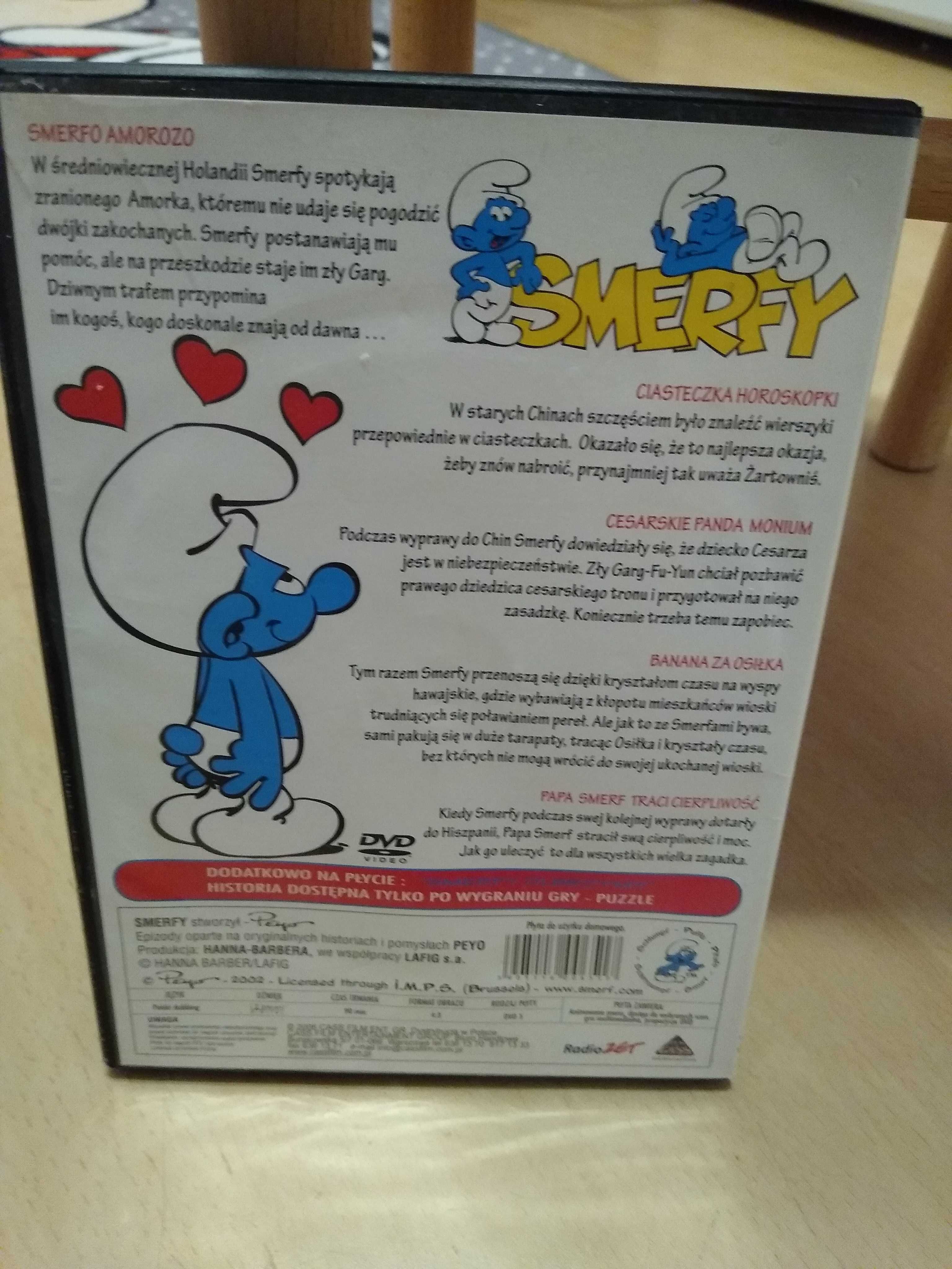 Bajka DVD - Smerfy. Smerfo Amarozo.