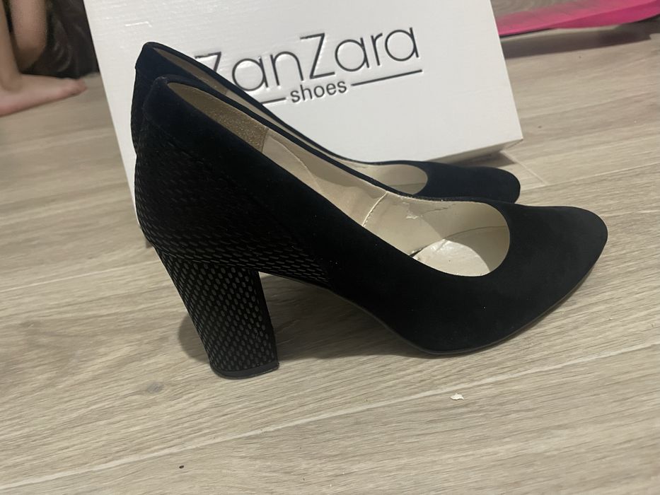 Туфлі замшеві ZanZara