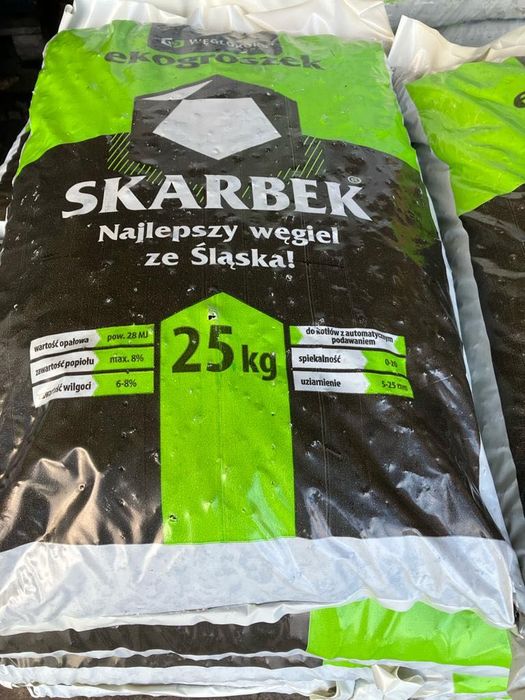 Węgiel ekogroszek SKARBEK od ręki