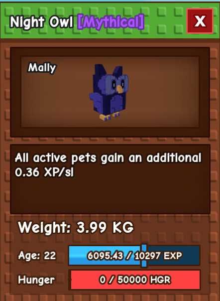 мун сова и сад в игре grow a garden