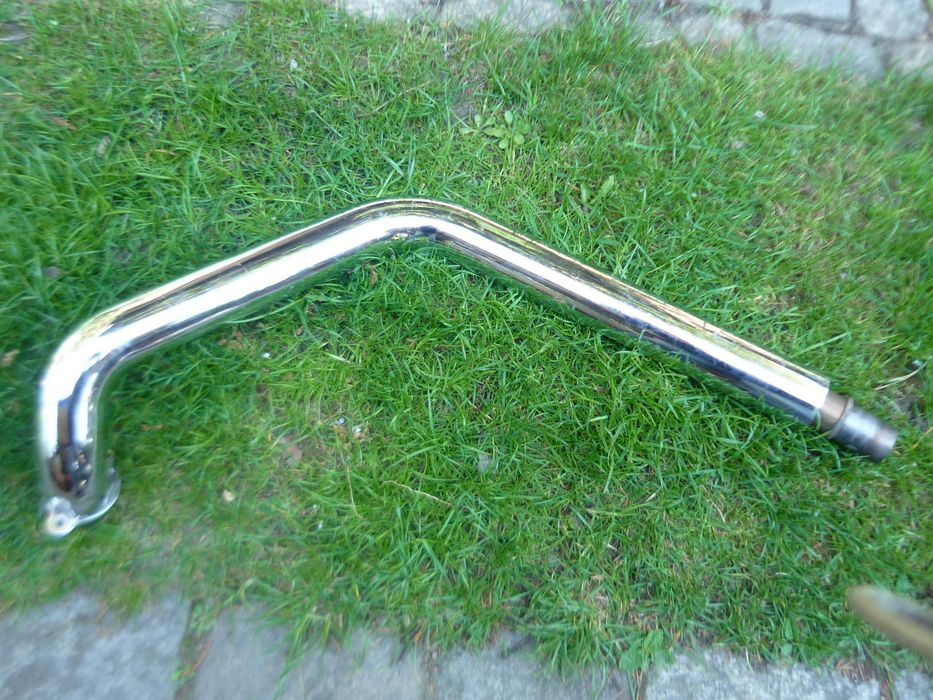 Układ wydechowy(portki z kolankiem)Yamaha XVS-1300 midnigh-star 09r