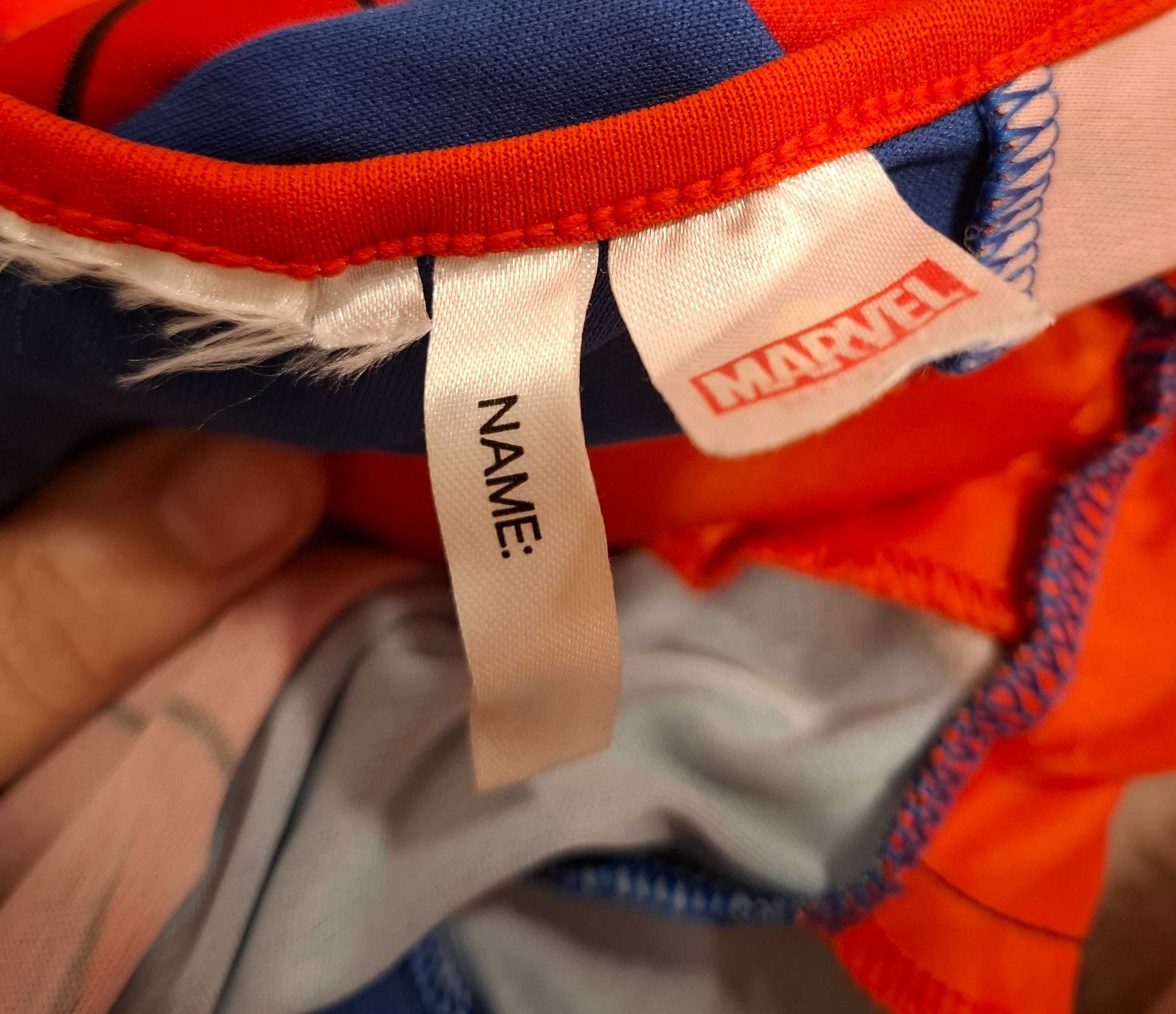 Strój Kostium Przebranie z mięśniami Spiderman Spidermena H&M 104