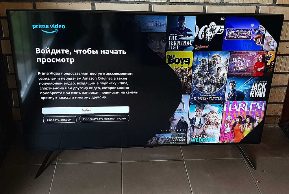 4K UltraHD, SmartTV Телевизор Samsung 50TU8079,  WiFi, 50 Диагональ