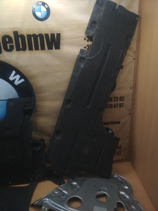 Защита днища BMW F30 захист двигуна БМВ Ф30 облицовка шрот