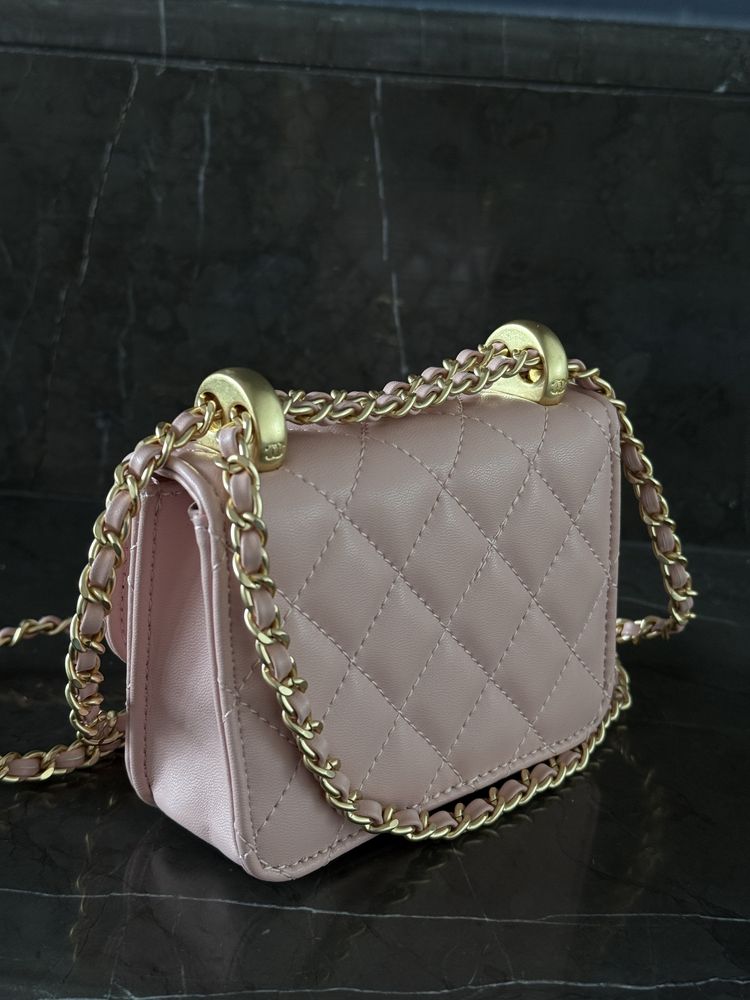 Сумка Chanel mini рожева