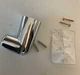 Suporte de Chuveiro Cromado - #Novo