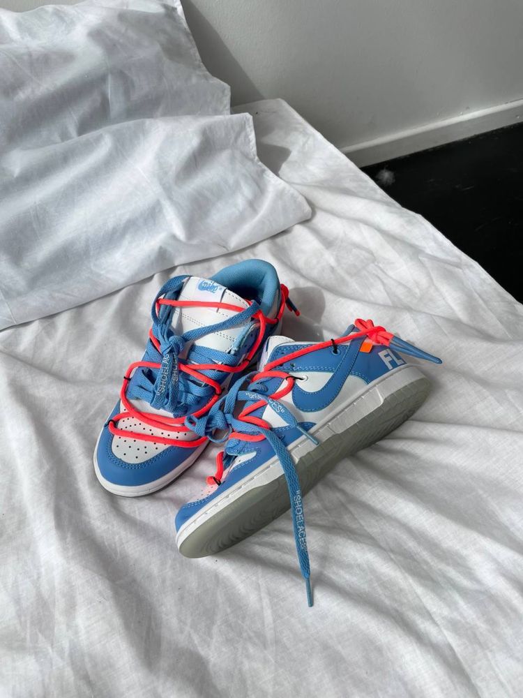 Buty Nike SB Dunk Low x Off-White Futura UNC