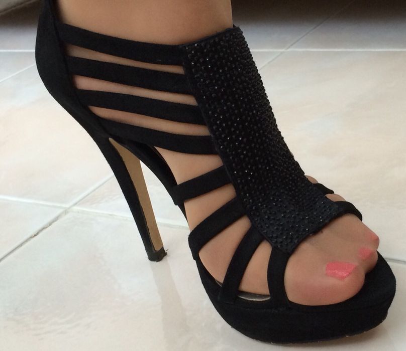 Sandália preta Aldo TAM: 36