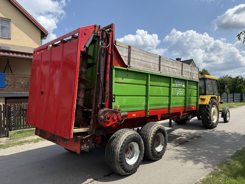 Rozrzutnik obornika Unia Tytan 8 PLUS 8-10 ton zamiana za prase sipma