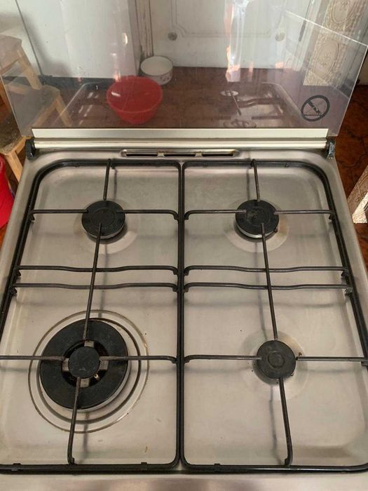 Fogão e forno a gás natural meireles