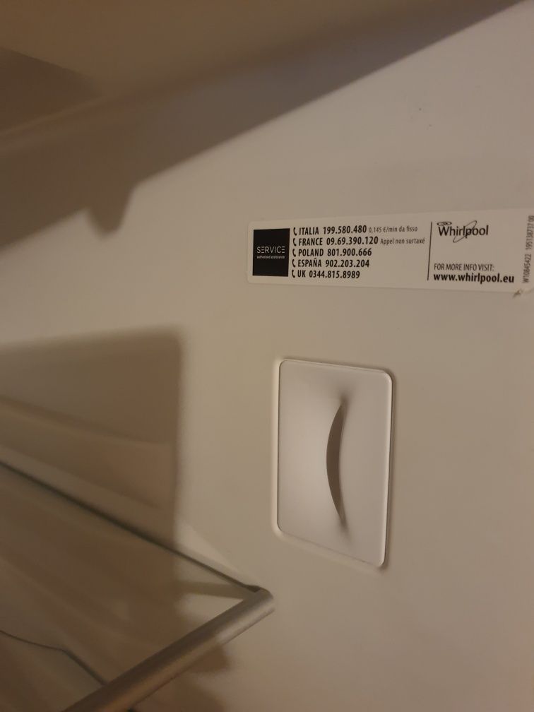 Lodowko zamrażarka whirlpool