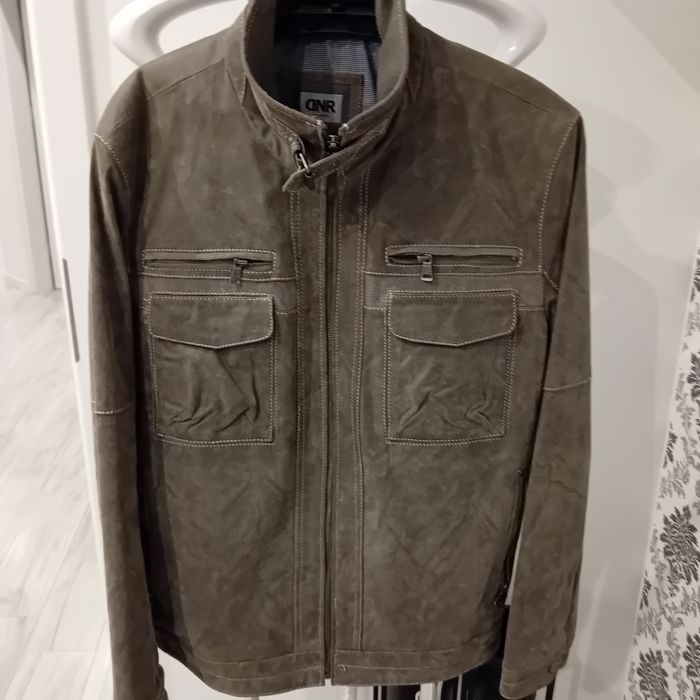 Kurtka skurzana męska