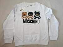 NOWA damska bluza Love Moschino bluzka klasyk biała XL 42
