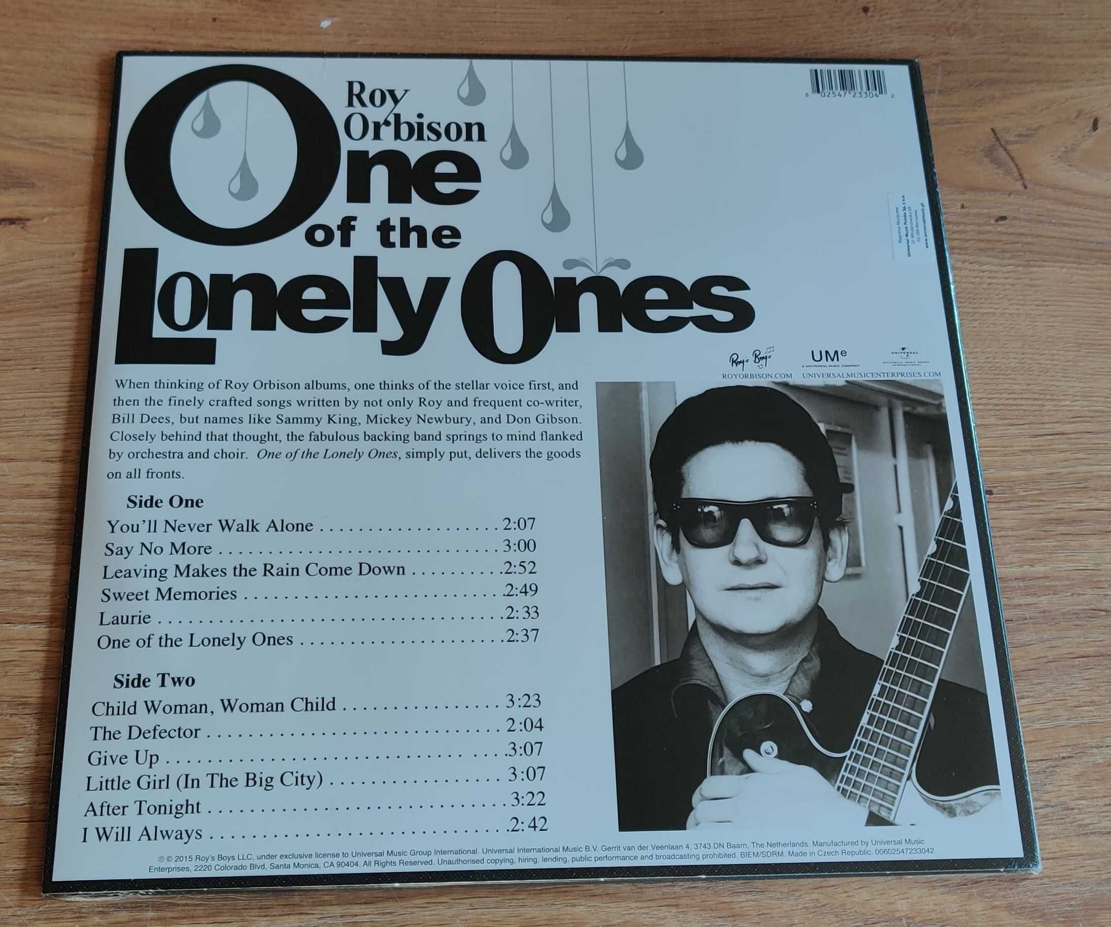 Płyta winylowa Roy Orbison - One Of The Lonely Ones