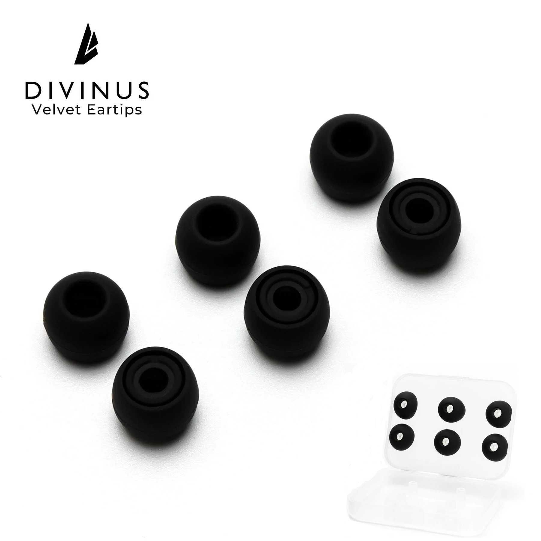 ⇒ Divinus Velvet - сменные амбушюры, беруши, насадки для наушников