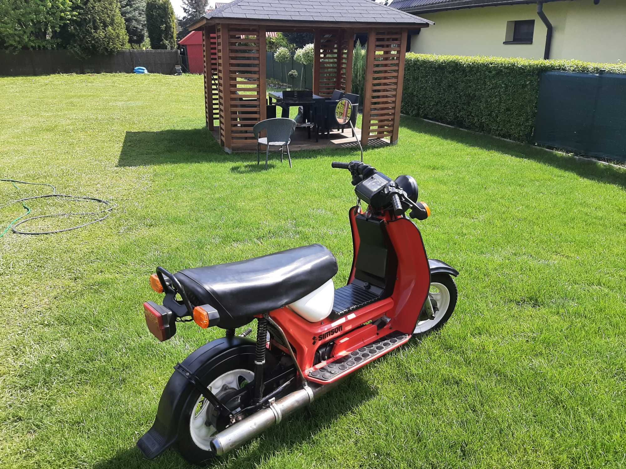 Motorower Simson skuter stan bdb-oryginał 1990r