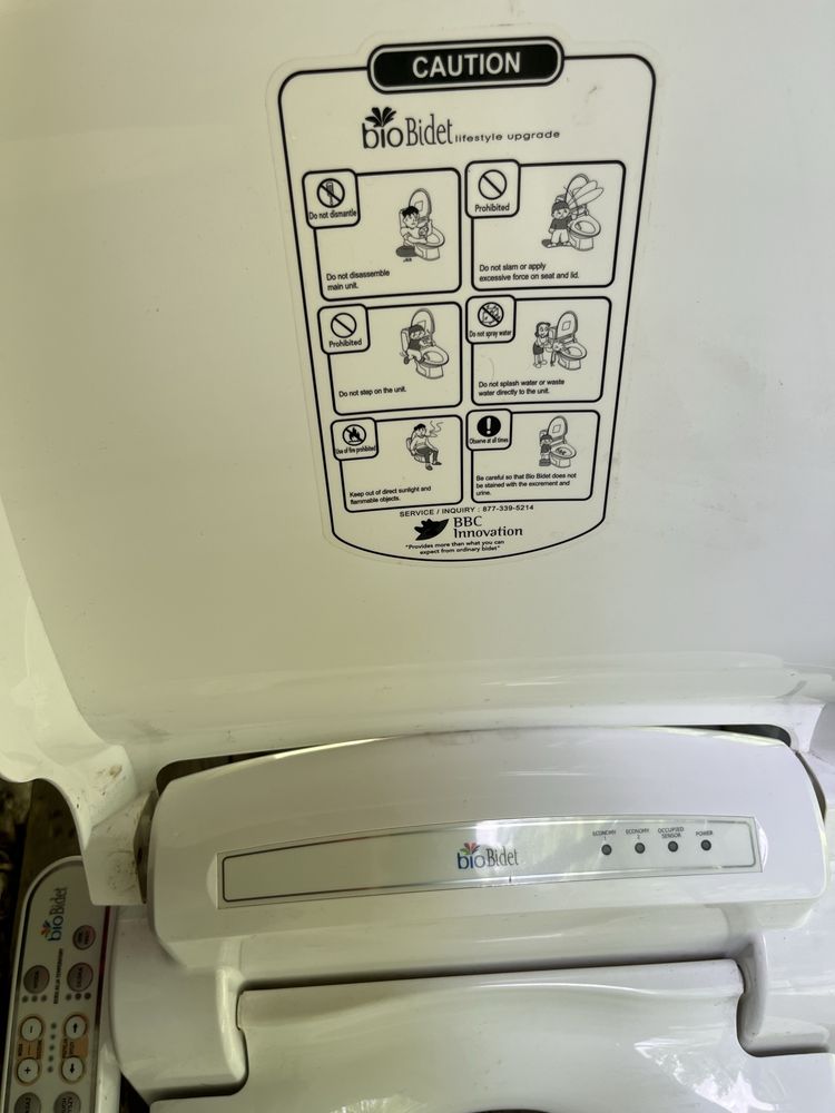 Nakladka na toalete BioBidet bidet lazienka niepelnosprawnych