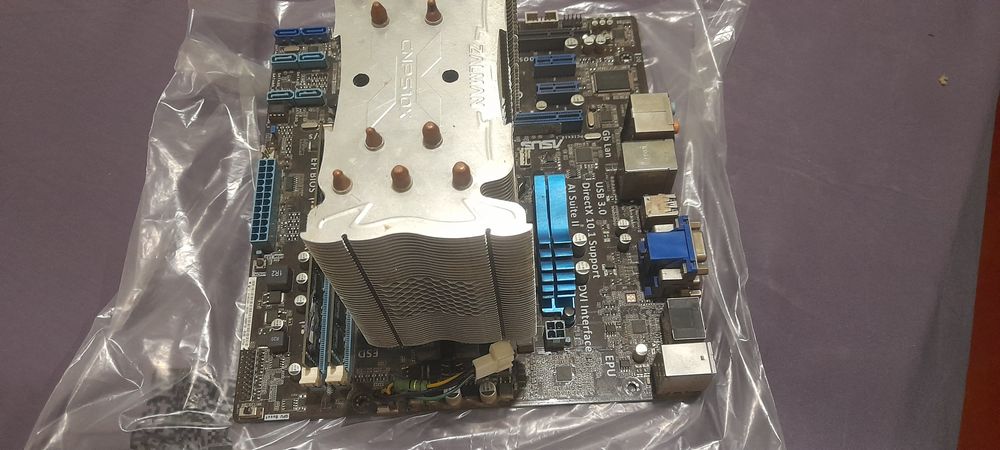 Комплект: Материнская плата ASUS P8H61-M PRO + Xeon E3-1240v2+16ГБ ОЗУ