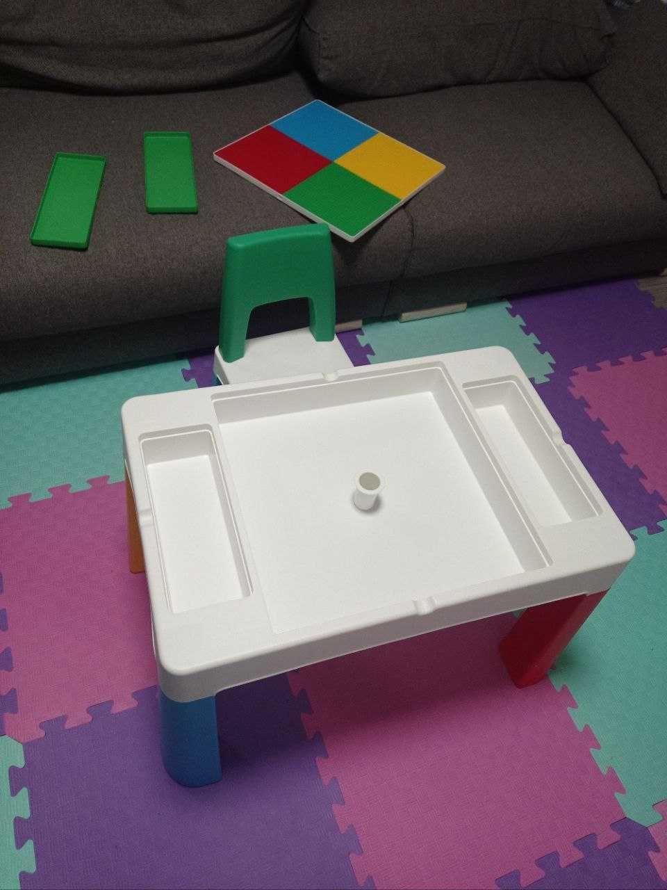 Детский стол и стул для Лего, творчества и других занятий