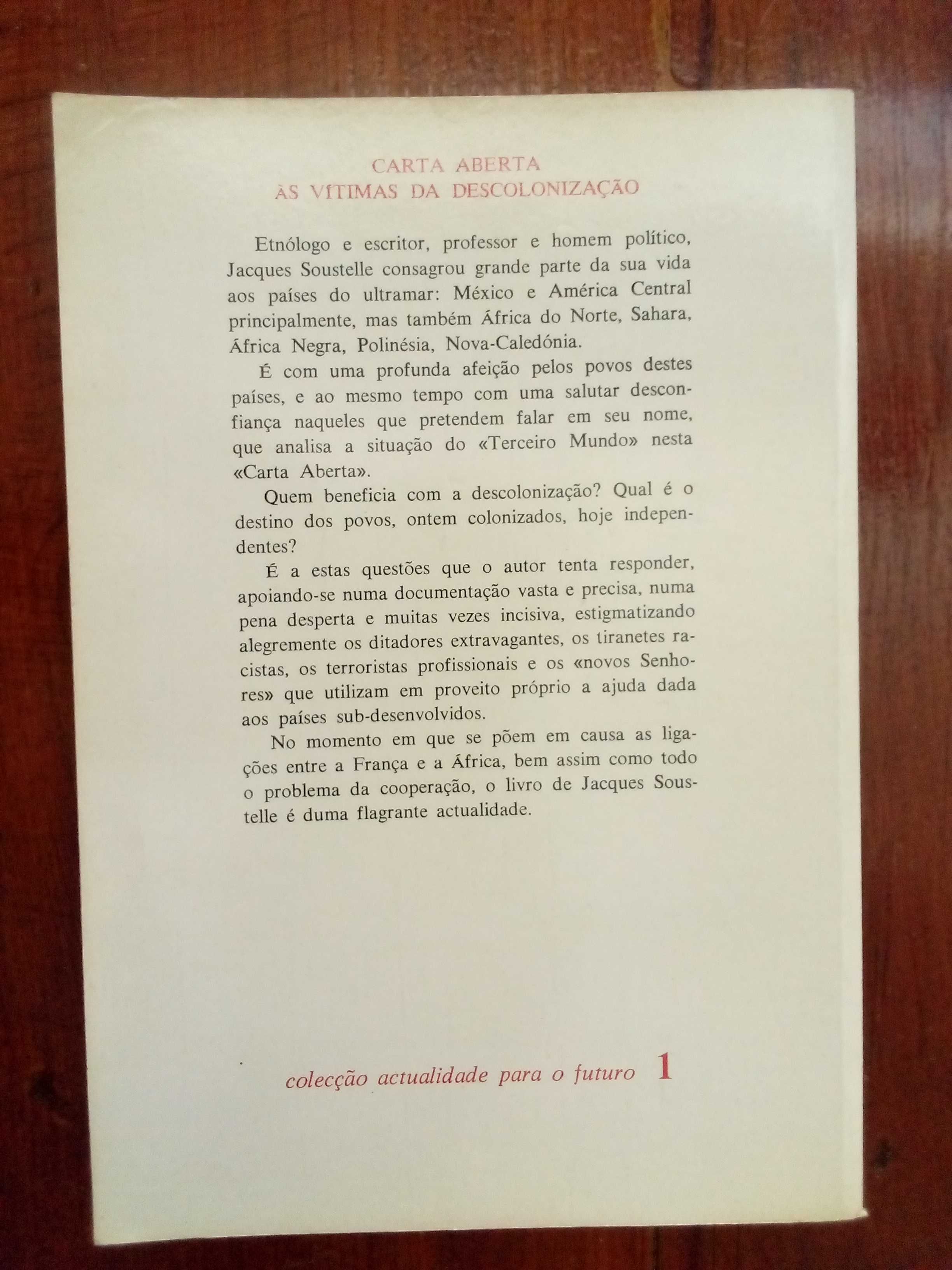 Jacques Soustelle - Carta aberta às vítimas da descolonização