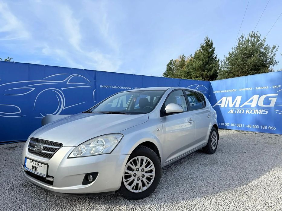 Kia Ceed 2xKluczyk*Zarejestrowany*Klima*Elektronika*Radio*Wspomaganie*Gwarancja