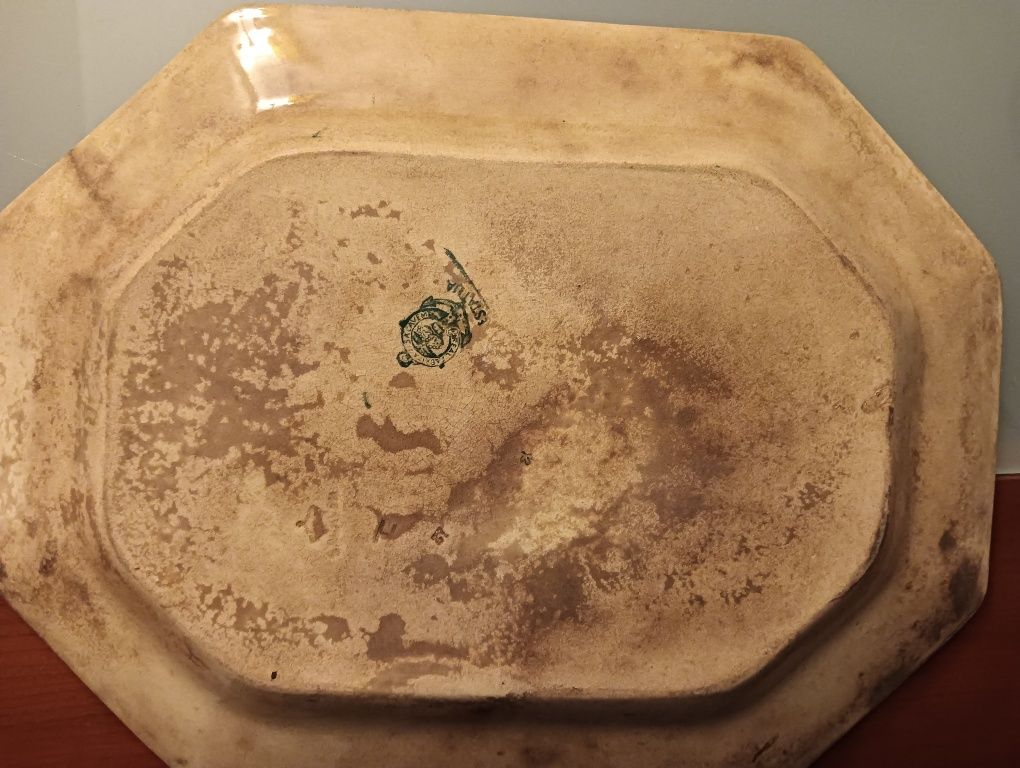 Travessa	Porcelana Antiga e Rara  - Estátua	GILMAN & C.ta  SACAVÉM*