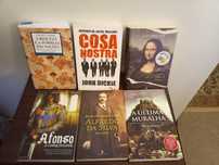 Vários livros leitura
