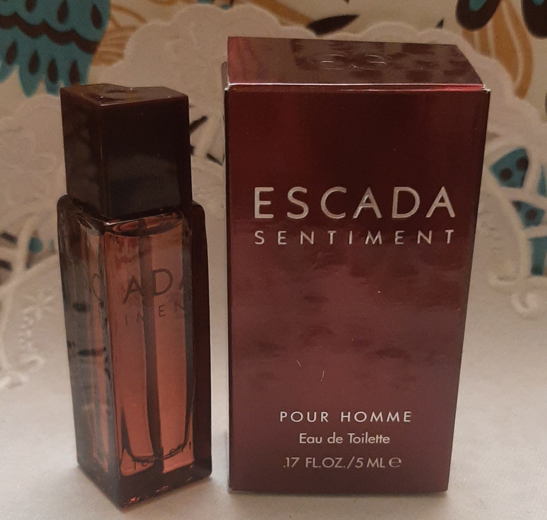 Escada Sentiment pour homme edt 5 ml, miniaturka