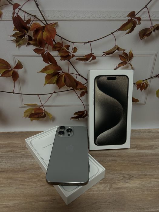 New iPhone 15 pro max 256gb новий, неверлок