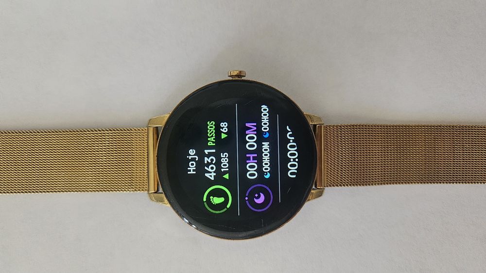 ONEwatch smart Relógio dourado