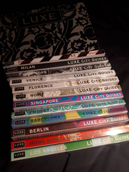 LUXE CITY GUIDES box limited przewodniki moda style Vogue prezent