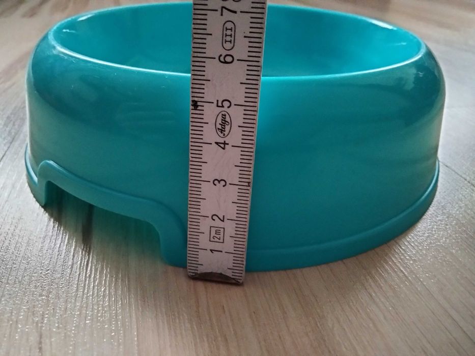 Miska na zwierzęcą karmę, platikowa