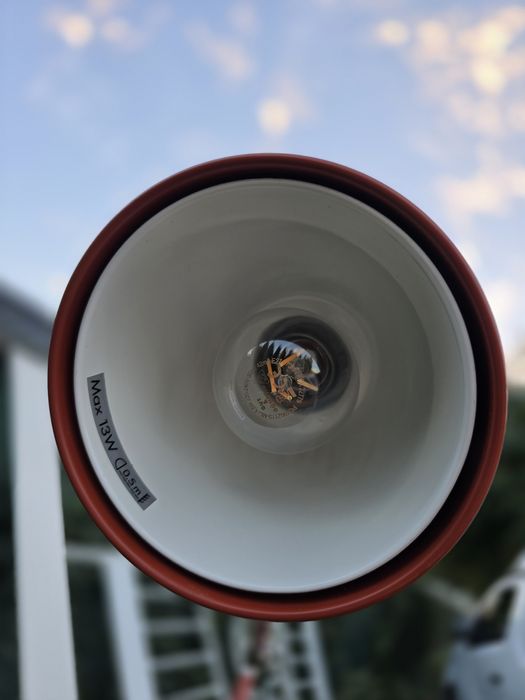 Lampka podłogowa ikea arod w stylu PRL