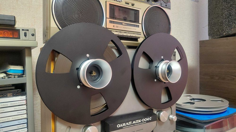 Катушки для магнитофона алюминивые 26,5 под набы NAB