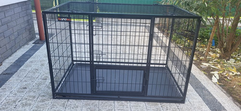 Duża solidna klatka dla psa