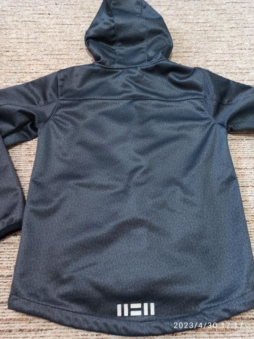 Granatowa kurtka wiosenna jesienna softshell 146/152 dziewczynka