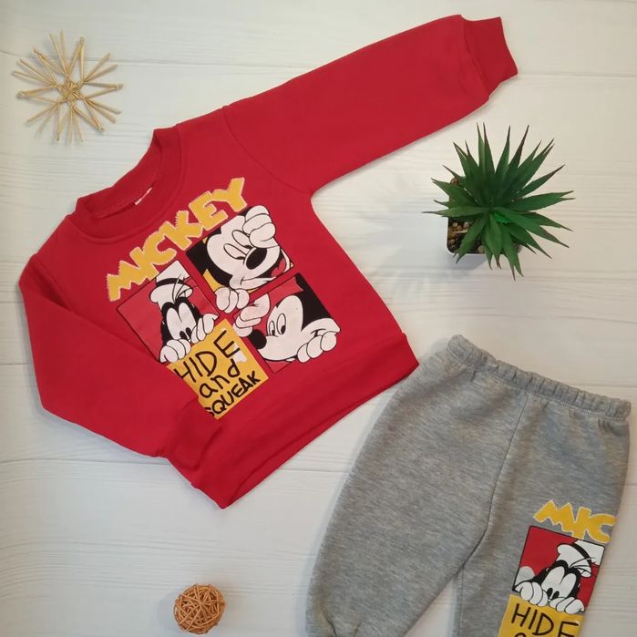 Теплий костюм на флісі Міккі Маус