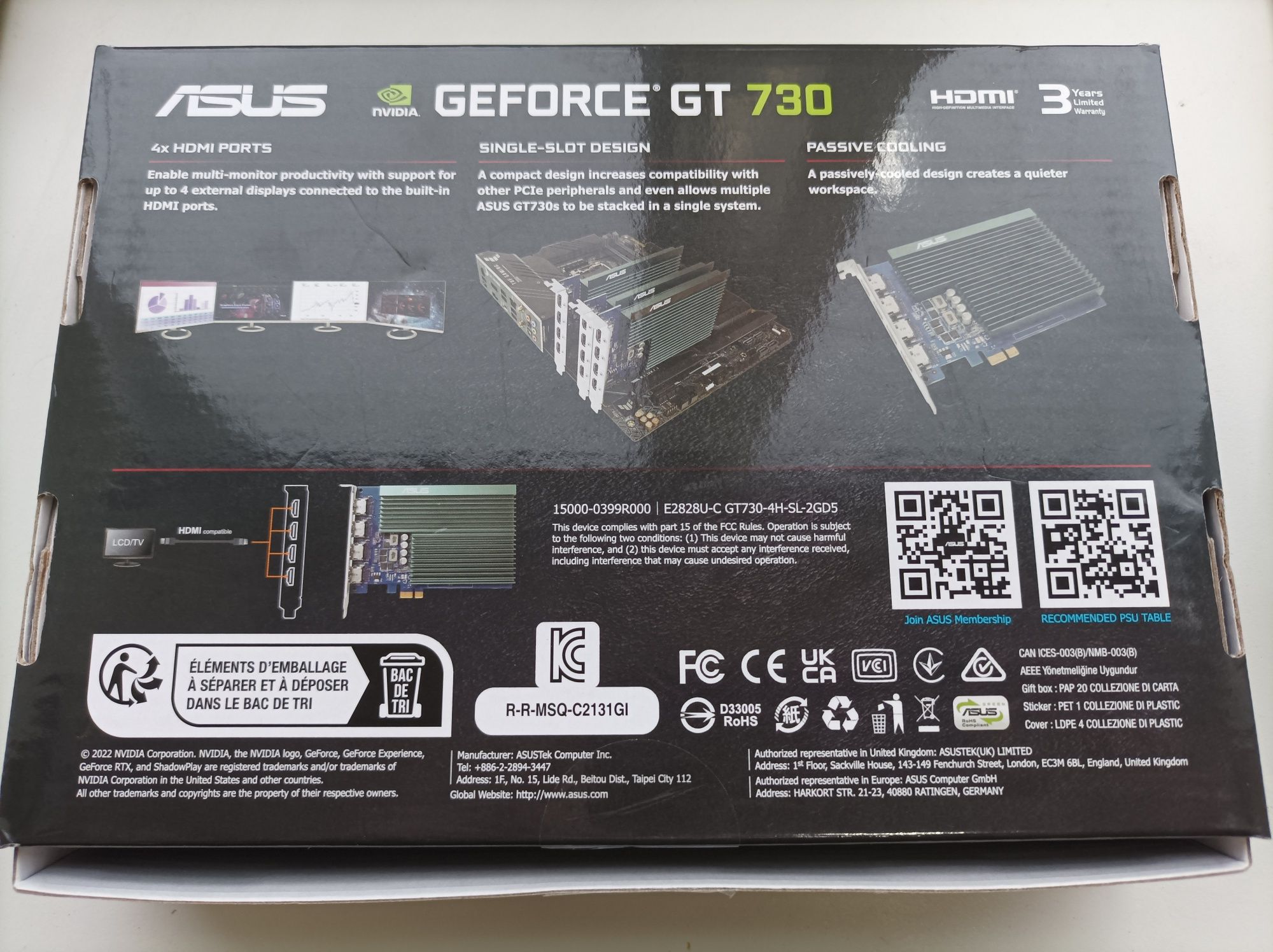Відеокарта Asus PCI-Ex GeForce