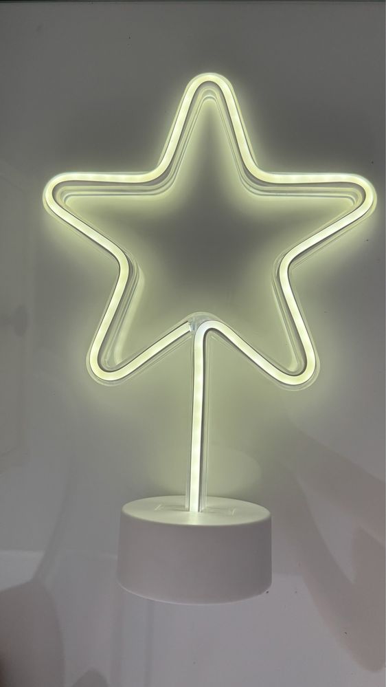 Gwiazda LED lampka stojąca ledowa nowa
