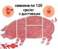 Четверть, пів туша під замовлення, 120грн/кг, торг. с. Першотравневе