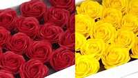 AwGifts_Zestaw 25 Róż XL Mydlanych MIX kolorów