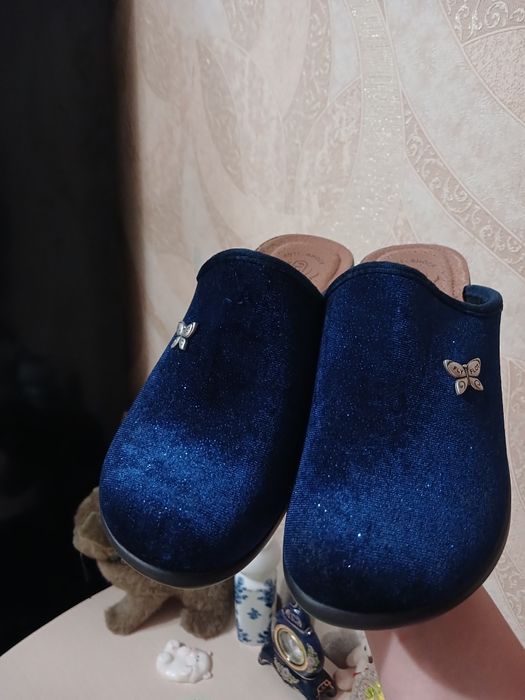 Итальянские женские тапочки 41р.