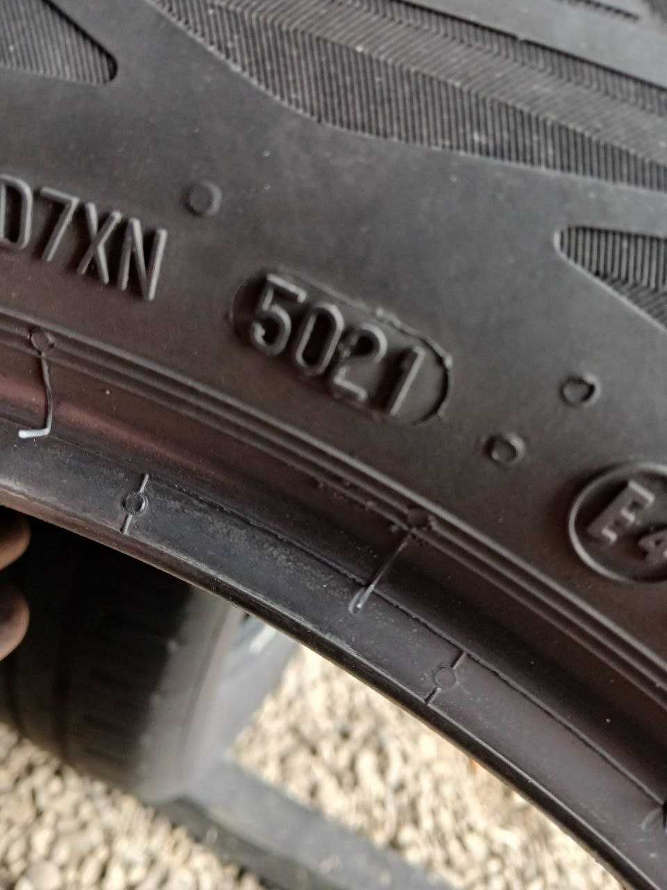 Шини Continental 205 55 R17 4шт Літо 2021р (0259)