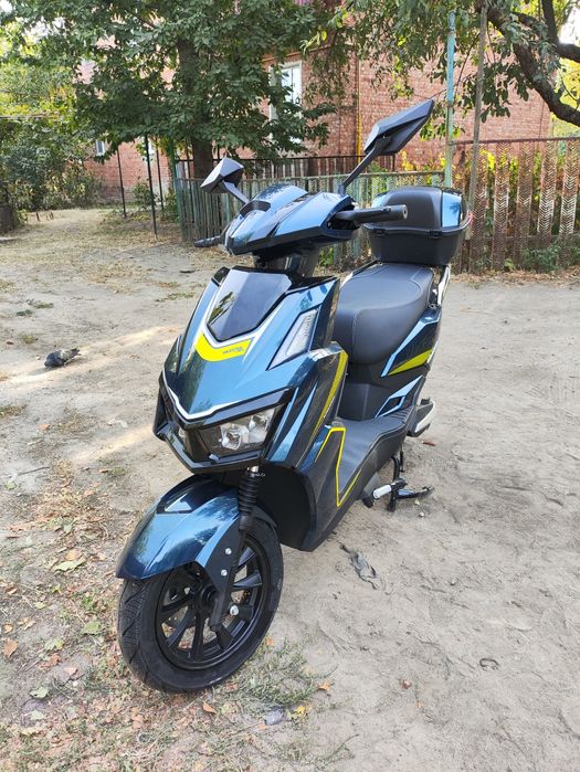 Електроскутер Maxxter Leon 2500 Вт Blue (LEON (Blue))