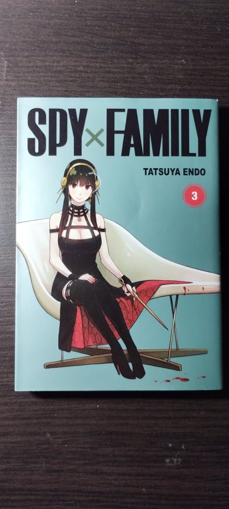 Manga: Spy x Family tom 3
Manga opowiadająca o dalszych postępach mi