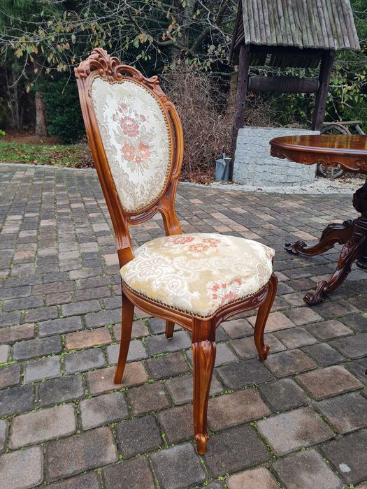 krzesła stylowe zestaw 4szt. krzesło barokowe