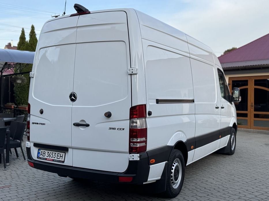 Mercedes Benz Sprinter 316cdi 3.5t 2015 рік