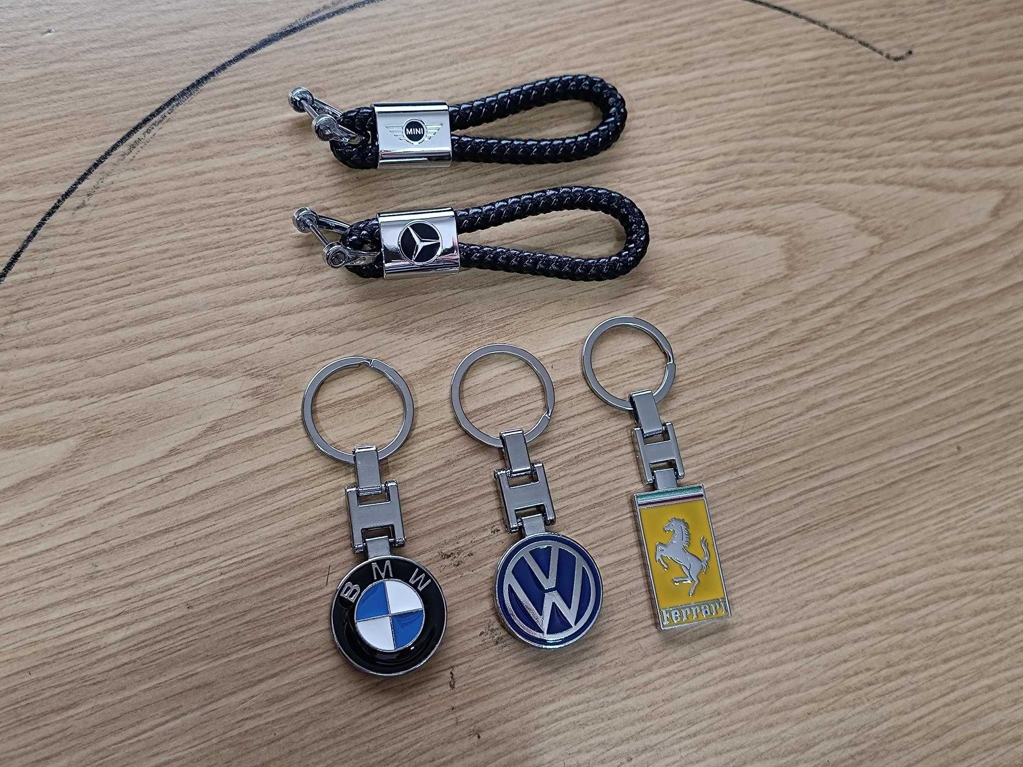 Porta Chaves Chaveiros BMW Mercedes Opel Audi VW Mini Ferrari Peugeot